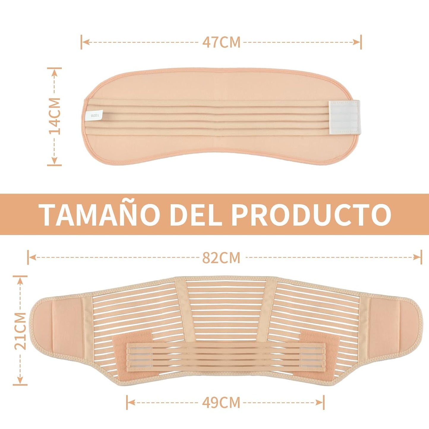 CORRECTOR DE MATERNIDAD APOYA LA ESPALDA