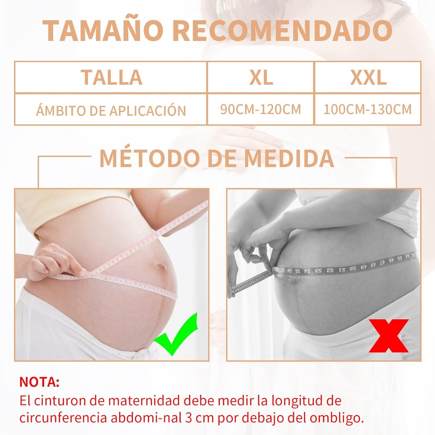 CORRECTOR DE MATERNIDAD APOYA LA ESPALDA