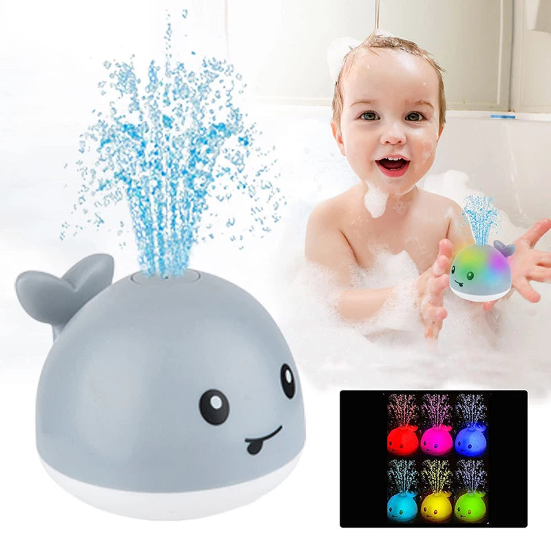 JUGUETE DE BAÑO PARA BEBES CON ASPERSOR AUTOMATICO